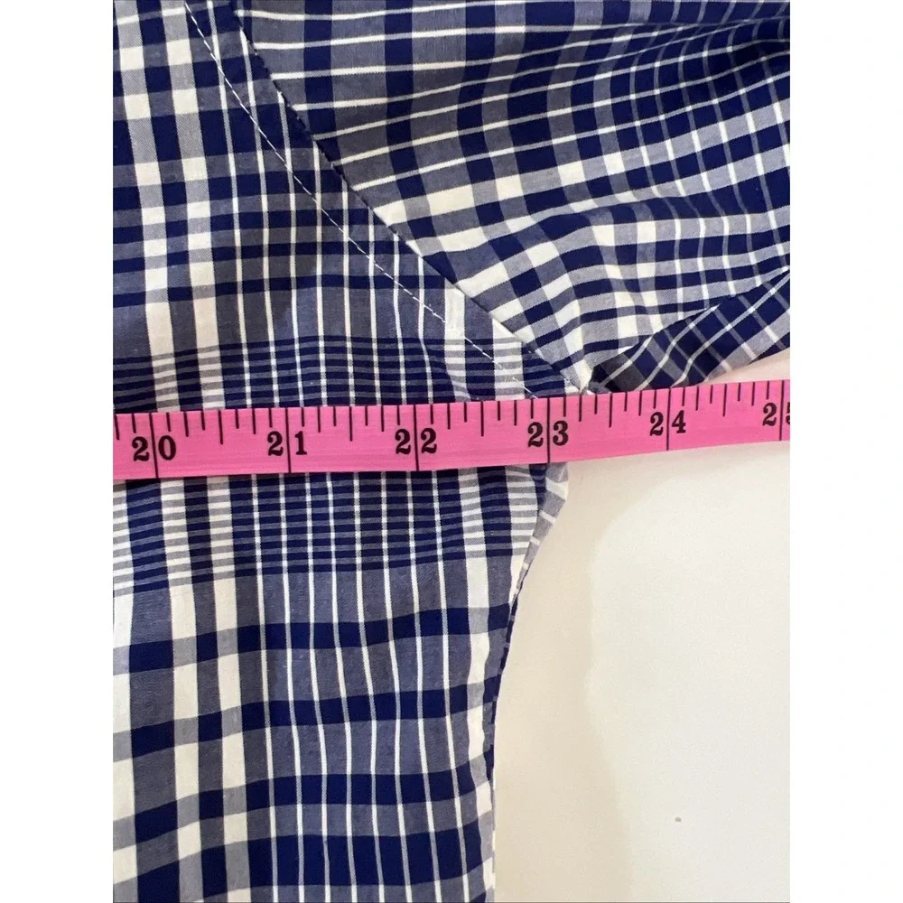 Mens Wrangler Twenty X Long Sleeve Plaid Pearl Snap Buttons Shirt Size, Large, L